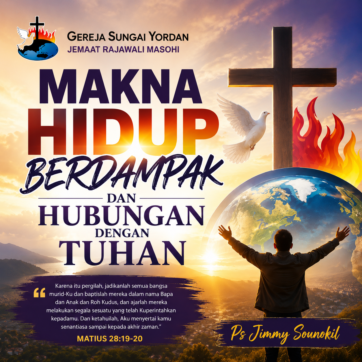 “MAKNA HIDUP BERDAMPAK DAN HUBUNGAN DENGAN TUHAN”