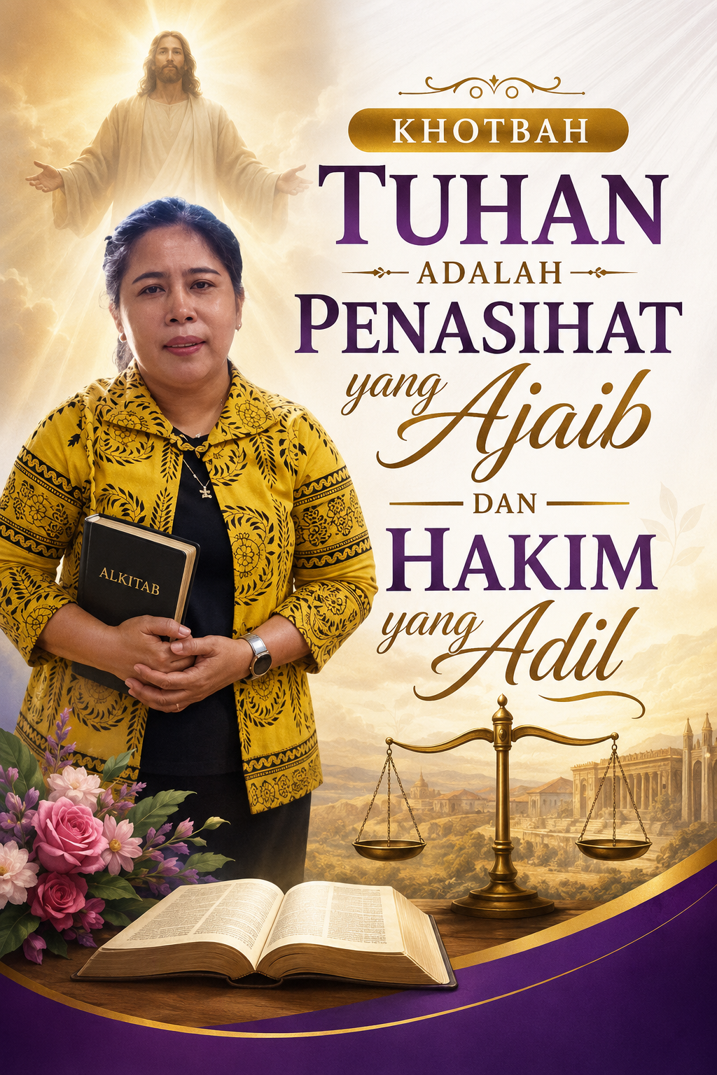 Tuhan adalah Penasihat yang Ajaib dan Hakim yang Adil