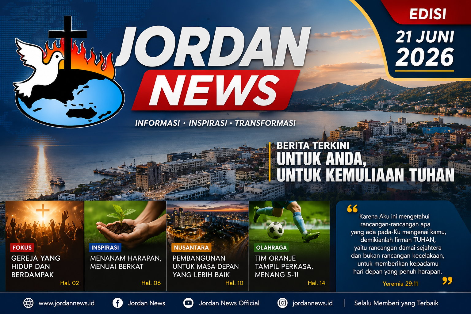 Jordan News Edition 21 Juni ‘ 2026