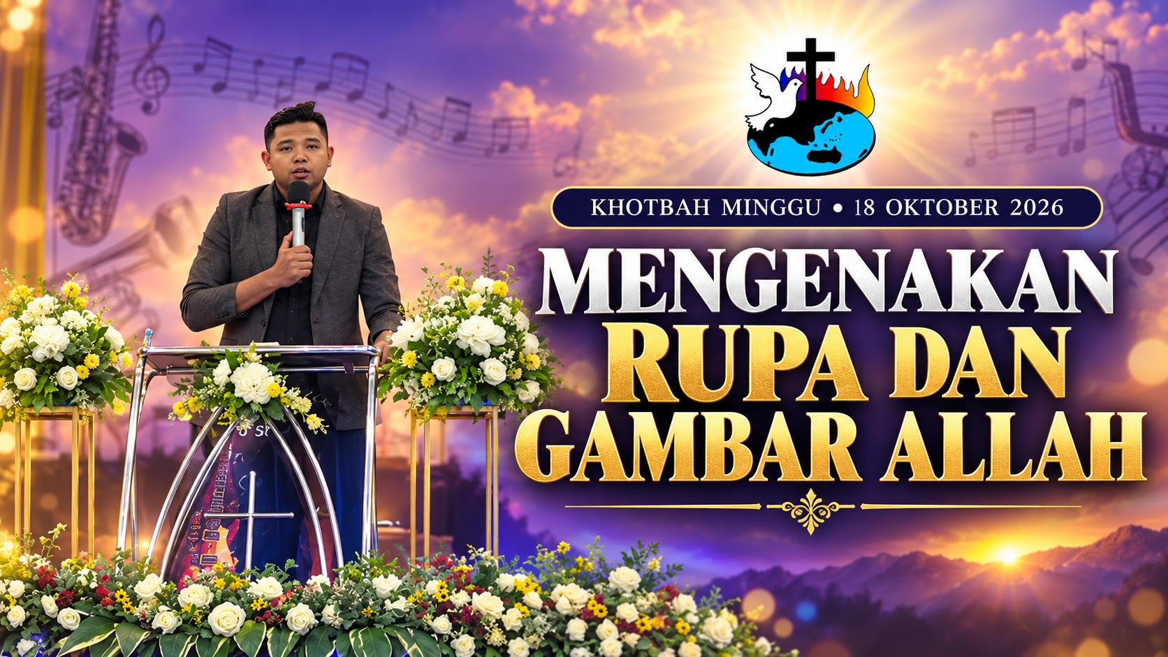 MENGENAKAN RUPA DAN GAMBAR ALLAH
